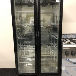 Combisteel dubbel glasdeuren dranken koelkast